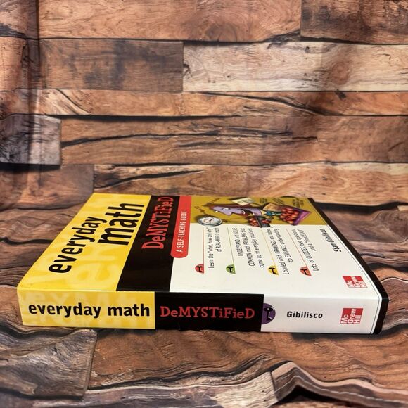 Everyday Math Demystified Stan Gibilisco Self-Teaching Guide McGraw-Hill Book - Picture 3 of 11